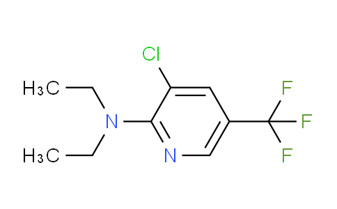 CAS No. 1220029-21-9, 3-Chloro-N,N-diethyl-5-(trifluoromethyl)pyridin-2-amine