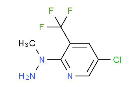 CAS No. 175205-60-4, 5-Chloro-2-(1-methylhydrazinyl)-3-(trifluoromethyl)pyridine