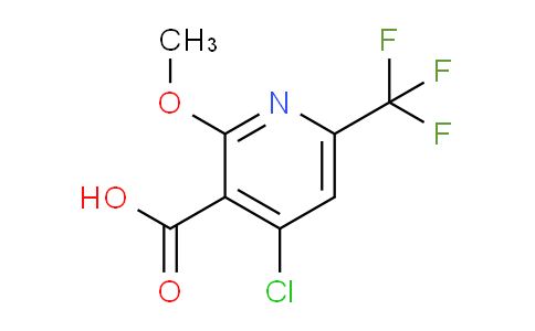 CAS No. 916160-42-4, 4-Chloro-2-methoxy-6-(trifluoromethyl)nicotinic acid