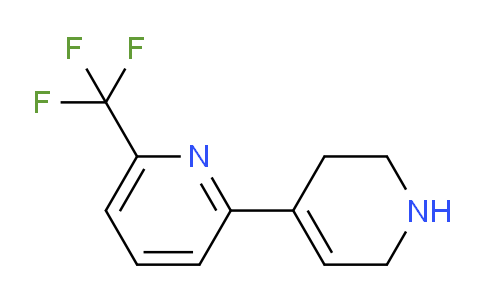 CAS No. 335267-11-3, 4-[6-(Trifluoromethyl)pyrid-2-yl]-1,2,3,6-tetrahydropyridine