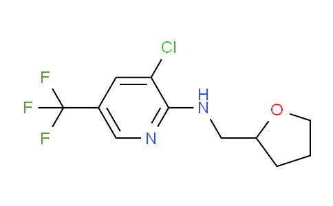 CAS No. 1036444-19-5, 3-Chloro-N-((tetrahydrofuran-2-yl)methyl)-5-(trifluoromethyl)pyridin-2-amine