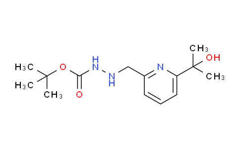 CAS No. 1233025-34-7, tert-Butyl 2-((6-(2-hydroxypropan-2-yl)pyridin-2-yl)methyl)hydrazinecarboxylate