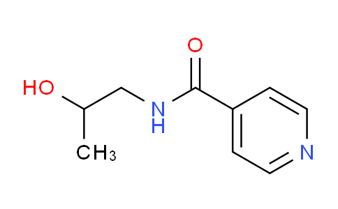 CAS No. 90437-44-8, N-(2-Hydroxypropyl)isonicotinamide