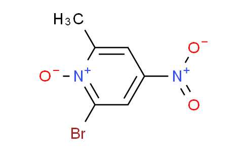 CAS No. 60323-99-1, 2-Bromo-6-methyl-4-nitropyridine 1-oxide