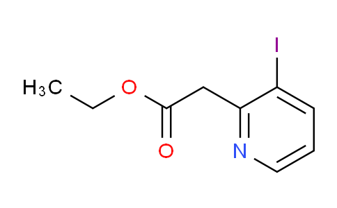 CAS No. 1245645-70-8, Ethyl 2-(3-iodopyridin-2-yl)acetate