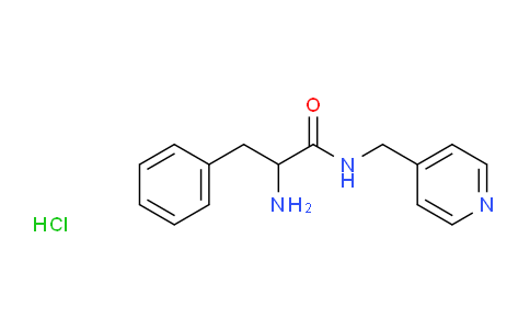 CAS No. 1236261-50-9, 2-Amino-3-phenyl-N-(pyridin-4-ylmethyl)propanamide hydrochloride