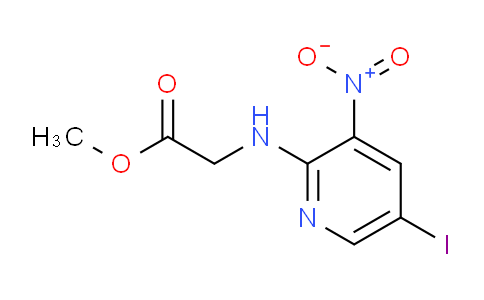 CAS No. 1179359-56-8, Methyl 2-(5-iodo-3-nitropyridin-2-ylamino)acetate