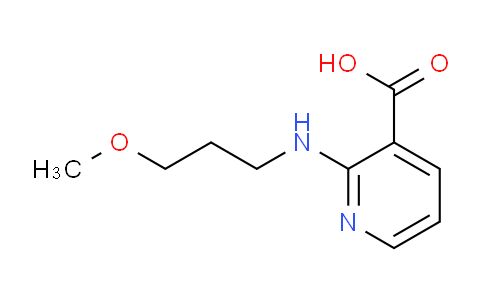 CAS No. 1152596-93-4, 2-((3-Methoxypropyl)amino)nicotinic acid