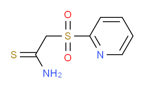 CAS No. 175276-91-2, 2-(Pyridin-2-ylsulfonyl)ethanethioamide