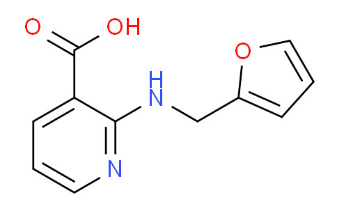 CAS No. 1019127-14-0, 2-((Furan-2-ylmethyl)amino)nicotinic acid