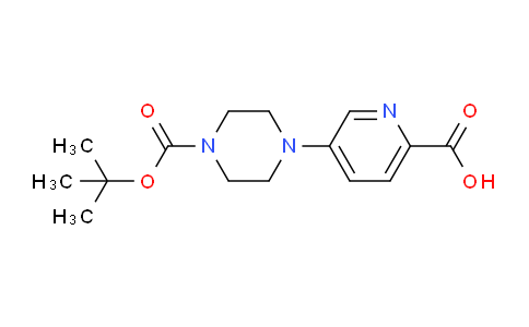 CAS No. 1354355-86-4, 5-(4-(tert-Butoxycarbonyl)piperazin-1-yl)picolinic acid