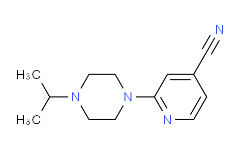 CAS No. 305381-06-0, 2-(4-Isopropylpiperazin-1-yl)isonicotinonitrile