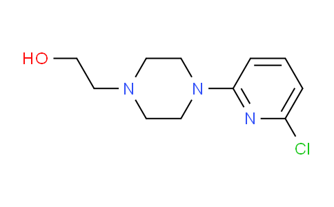 CAS No. 1220038-84-5, 2-(4-(6-Chloropyridin-2-yl)piperazin-1-yl)ethanol