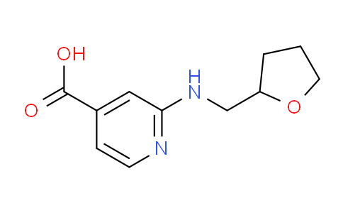 CAS No. 1019452-63-1, 2-(((Tetrahydrofuran-2-yl)methyl)amino)isonicotinic acid