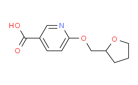 CAS No. 1016728-16-7, 6-((Tetrahydrofuran-2-yl)methoxy)nicotinic acid