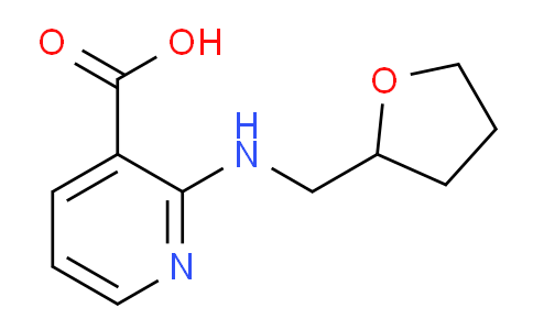 CAS No. 896637-76-6, 2-(((Tetrahydrofuran-2-yl)methyl)amino)nicotinic acid