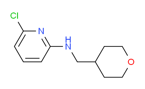 CAS No. 1219967-41-5, 6-Chloro-N-((tetrahydro-2H-pyran-4-yl)methyl)pyridin-2-amine