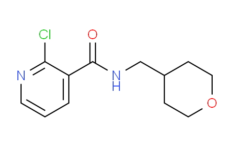 CAS No. 1220035-49-3, 2-Chloro-N-((tetrahydro-2H-pyran-4-yl)methyl)nicotinamide