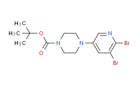 CAS No. 897395-94-7, 1_Boc-4-(5,6-dibromopyridin-3-yl)piperazine