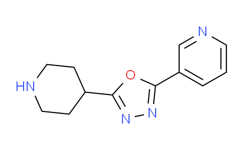 CAS No. 849925-01-5, 3-(5-Piperidin-4-yl-[1,3,4]oxadiazol-2-yl)pyridine