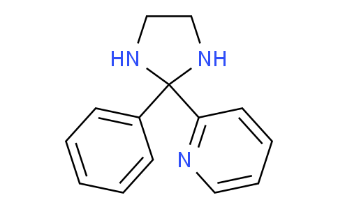 CAS No. 219658-25-0, 2-(2-Phenylimidazolidin-2-yl)pyridine