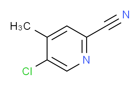 CAS No. 886364-84-7, 5-Chloro-4-methylpicolinonitrile
