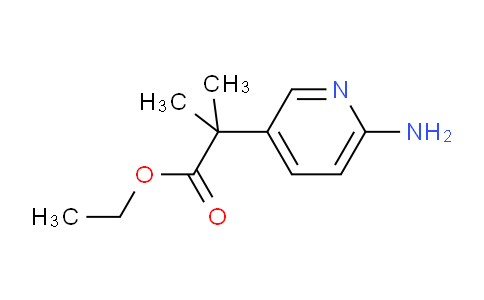 CAS No. 258264-09-4, Ethyl 2-(6-aminopyridin-3-yl)-2-methylpropanoate