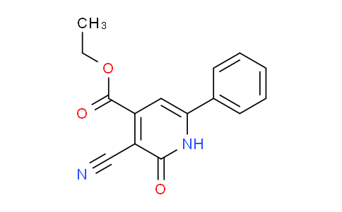 CAS No. 18060-61-2, Ethyl 3-cyano-2-oxo-6-phenyl-1,2-dihydropyridine-4-carboxylate