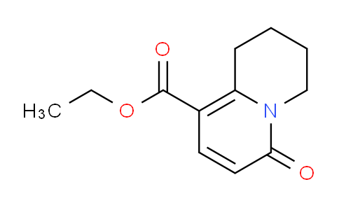 CAS No. 164366-29-4, Ethyl 6-oxo-2,3,4,6-tetrahydro-1H-quinolizine-9-carboxylate
