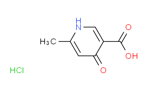 CAS No. 1073160-06-1, 6-Methyl-4-oxo-1,4-dihydropyridine-3-carboxylic acid hydrochloride