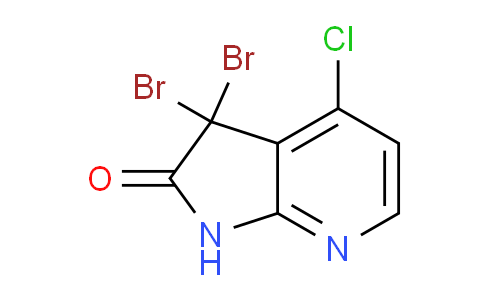 CAS No. 346600-25-7, 3,3-Dibromo-4-chloro-1H-pyrrolo[2,3-b]pyridin-2(3H)-one