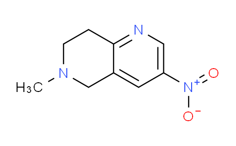 CAS No. 123792-64-3, 6-Methyl-3-nitro-5,6,7,8-tetrahydro-1,6-naphthyridine