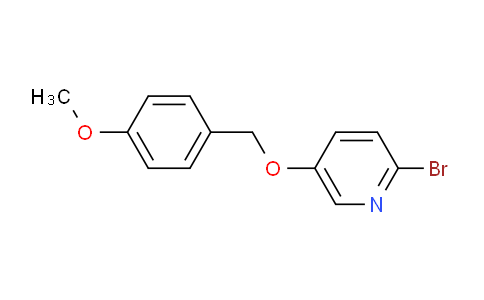 CAS No. 1381947-85-8, 2-Bromo-5-((4-methoxybenzyl)oxy)pyridine