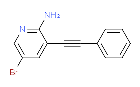 CAS No. 953414-71-6, 5-Bromo-3-(phenylethynyl)pyridin-2-amine