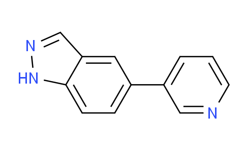 CAS No. 885272-37-7, 5-(Pyridin-3-yl)-1H-indazole