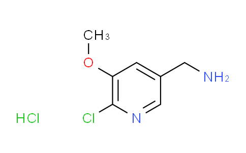CAS No. 1257535-63-9, (6-Chloro-5-methoxypyridin-3-yl)methanamine hydrochloride