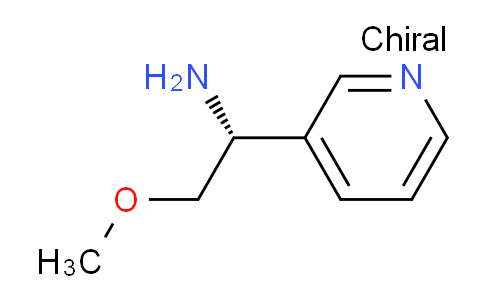 CAS No. 1269926-49-9, (R)-2-methoxy-1-(pyridin-3-yl)ethanamine
