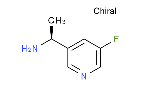 CAS No. 1213045-95-4, (S)-1-(5-fluoropyridin-3-yl)ethanamine
