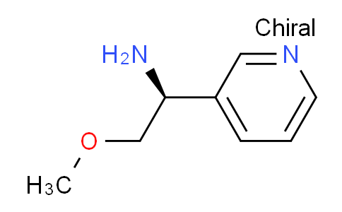 CAS No. 1269957-51-8, (S)-2-methoxy-1-(pyridin-3-yl)ethanamine