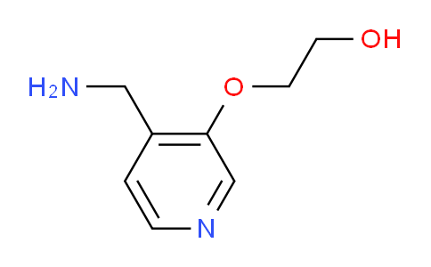 CAS No. 1537804-78-6, 2-(4-(aminomethyl)pyridin-3-yloxy)ethanol