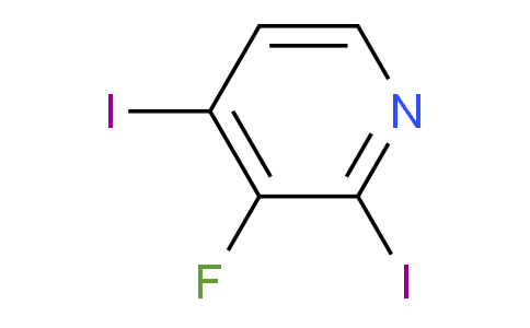 CAS No. 153035-06-4, 3-fluoro-2,4-diiodopyridine