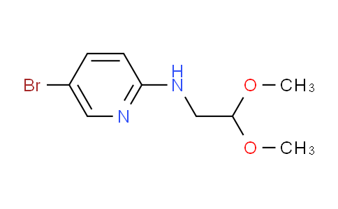 CAS No. 474708-93-5, 5-bromo-N-(2,2-dimethoxyethyl)pyridin-2-amine