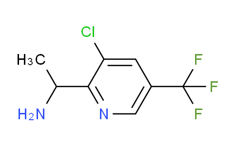 CAS No. 326809-08-9, 1-(3-chloro-5-(trifluoromethyl)pyridin-2-yl)ethanamine