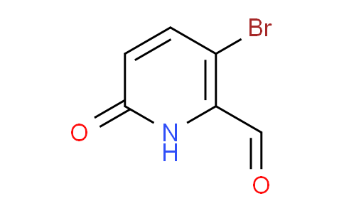 CAS No. 1227588-94-4, 3-bromo-6-oxo-1H-pyridine-2-carbaldehyde