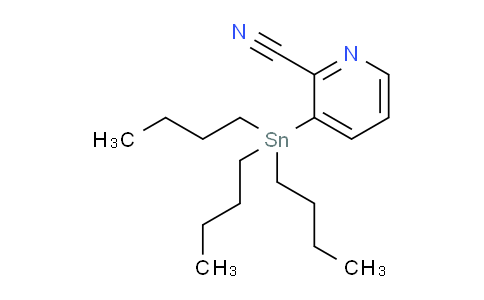 CAS No. 1416437-24-5, 3-(Tributylstannyl)-2-pyridinecarbonitrile