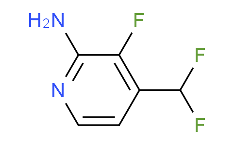 CAS No. 1804438-73-0, 4-(Difluoromethyl)-3-fluoropyridin-2-amine