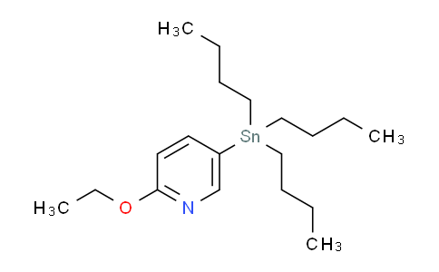 CAS No. 2265921-92-2, 2-Ethoxy-5-(tributylstannyl)pyridine