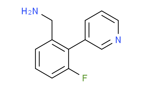 CAS No. 1214389-19-1, (3-Fluoro-2-(pyridin-3-yl)phenyl)methanamine
