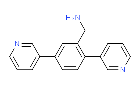 CAS No. 1214336-43-2, (2,5-Di(pyridin-3-yl)phenyl)methanamine