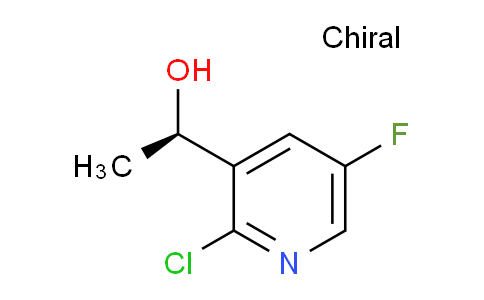 CAS No. 1813526-58-7, (R)-1-(2-Chloro-5-fluoropyridin-3-yl)ethan-1-ol